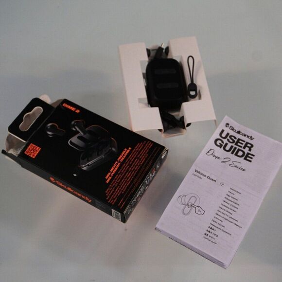 Skullcandy Mini And Mighty Dime 2 Bluetooth Earbuds (S2DBW-P740) New Open Box - Picture 6 of 6